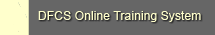 DFCS Online Training